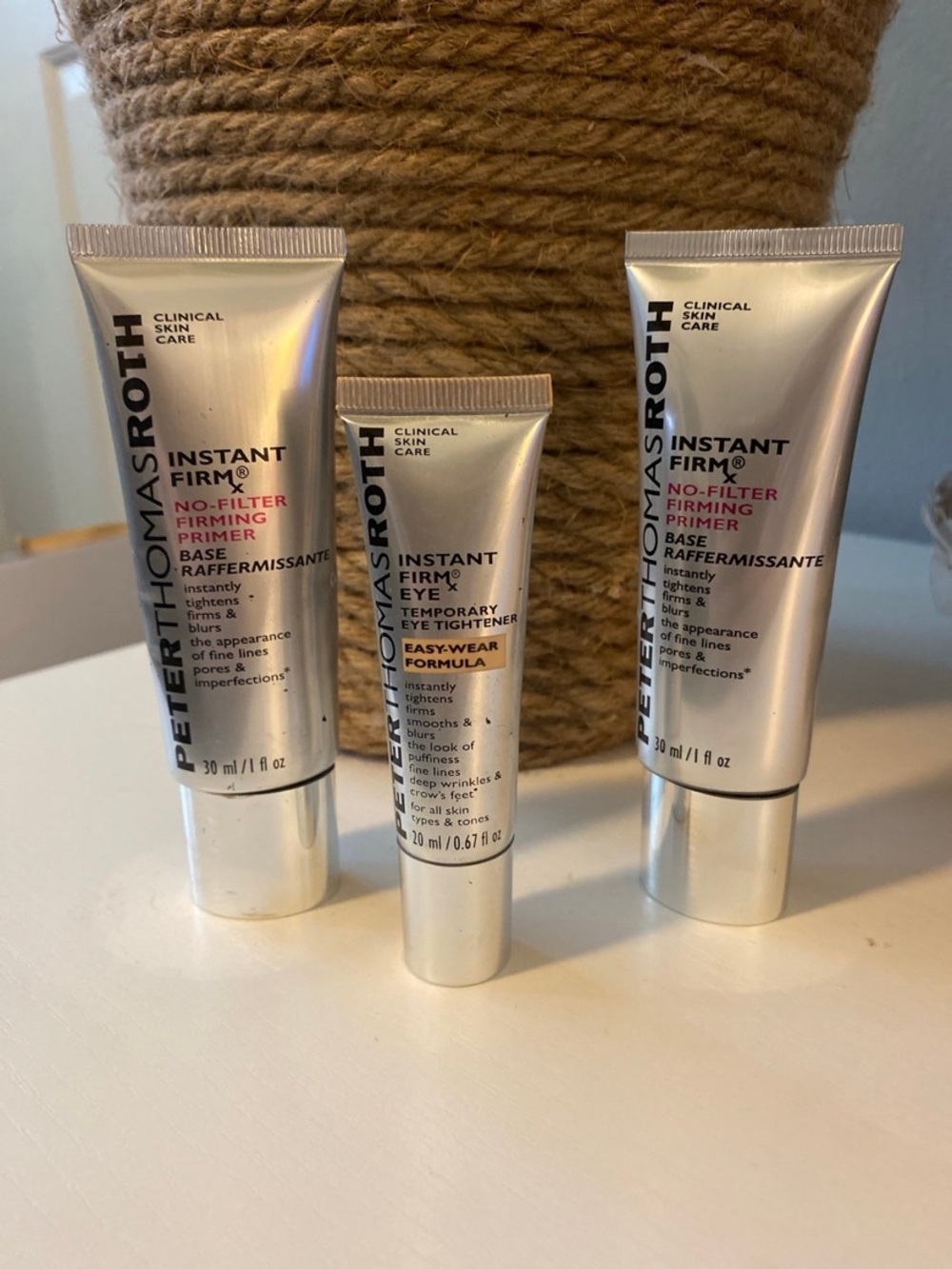 Peter Thomas Roth Instant Firm Primer & Eye Tightener - Silver